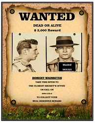 Image result for Customizable Wanted Poster Template Free