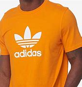 Image result for Adidas Shirt Orange Trefoil