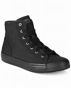 Image result for Women's Black High Top Sneakers