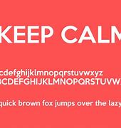 Image result for Keep Calm Font
