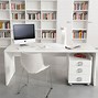Image result for Elegant White Office Desk