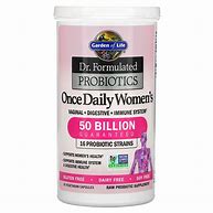 Image result for Garden Of Life Dr. Formulated Probiotics Once Daily Women's 50 Billion-30 Vegi Caps