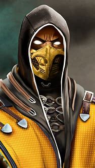 Image result for Scorpion From Mortal Kombat DC