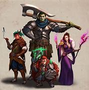 Image result for Dnd Party Drawing