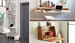 Image result for Wall Desk Small Spaces
