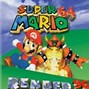 Image result for Super Mario 64 Game Over Title Screen Background