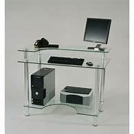 Image result for Glass PC Desk