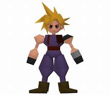 Image result for Low Polygon Cloud Strife