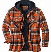 Image result for Flannel Coat with Hoodie