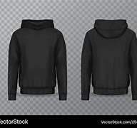 Image result for Black Hoodie Sweatshirt Vector