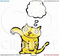 Image result for Thinking Cat Cartoon