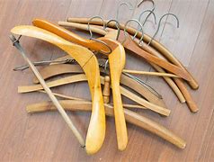 Image result for Retro Wood Clothes Hangers