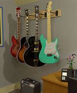 Image result for Multi Guitar Wall Hanger