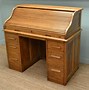 Image result for Mary Wooden Roll Top Desk