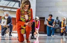 Image result for Nancy Pelosi and Staff Kneel
