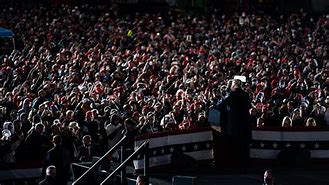 Image result for Funny Biden Rally Size