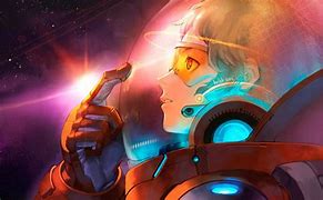 Image result for Anime in Space