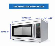 Image result for Microwave Oven Depth
