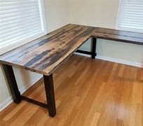 Image result for Small Rustic Desk Reclaimed