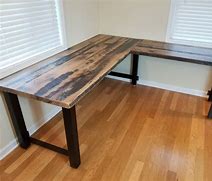 Image result for Solid Dark Wood Desk