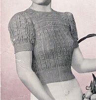 Image result for Vintage Sweater Patterns