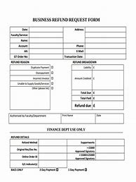 Image result for Refund Forms