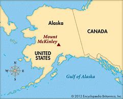 Image result for Mount McKinley Alaska Map