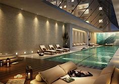 39 Beautiful Modern Indoor Pool Design Ideas You Must Have - SWEETYHOMEE