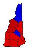 Image result for New Hampshire Election Map