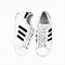 Image result for Medium Cut Shoes White Adidas
