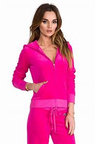 Image result for Pink Velour Cropped Hoodie
