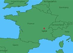 Image result for lyon france map