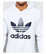 Image result for White Adidas Sweatshirt Hoodie