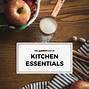 Image result for Cooking Essentials