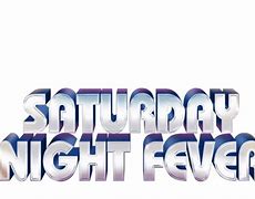 Image result for Saturday Night Fever Logo.png