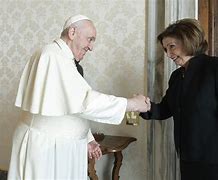 Image result for Nancy Pelosi Pope Francis