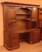 Image result for Amish Desk with Hutch