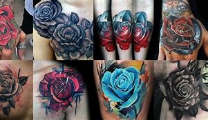Image result for Best Rose Tattoos for Men