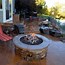 Image result for Outdoor Wood Fire Pit Designs