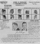 Image result for Original John Dillinger Wanted Poster