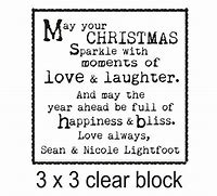 Image result for Rubber Stamps Christmas Sentiments