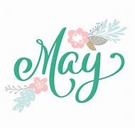 Image result for may word clipart