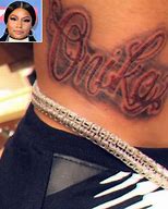 Image result for Nicki Minaj Tattoo