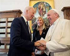 Image result for Pope Francis Meets Joe Biden