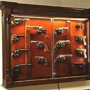 Image result for Pistol Display Case Wall