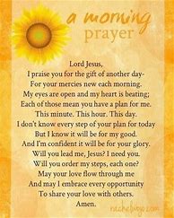 Image result for Morning Prayers to Start the Day