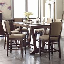 Image result for Pub Height Dining Room Sets