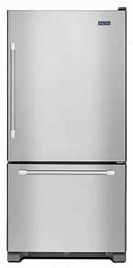 Image result for Maytag Stainless Refrigerator Bottom Freezer