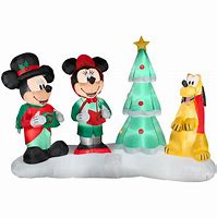 Image result for Mickey Mouse Christmas Inflatable Snow Globe