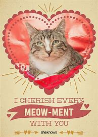 Image result for Cat Valentine Cards Printable